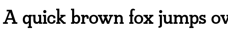 Preview of FONTSPRING DEMO - Kate Slab Bold font