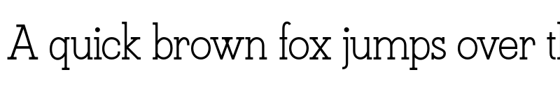 Preview of FONTSPRING DEMO - Kate Slab Regular font