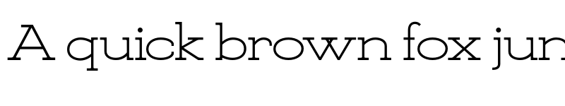 Preview of FONTSPRING DEMO - Kate Slab Ultra Expanded Regular font