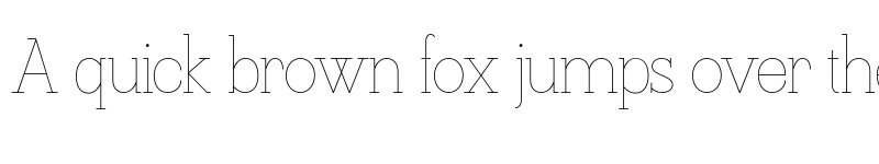 Preview of FONTSPRING DEMO - KateSlab100Thin Regular font