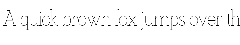 Preview of FONTSPRING DEMO - KateSlab200ExLt Regular font