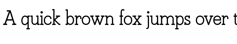 Preview of FONTSPRING DEMO - KateSlab500Med Regular font