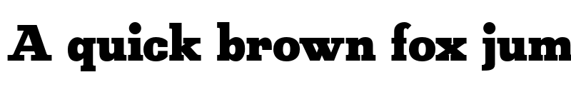 Preview of FONTSPRING DEMO - KateSlab900Blk Regular font