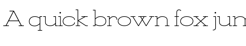 Preview of FONTSPRING DEMO - KateSlabUltraEx300Lt Regular font