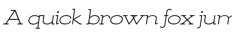 Preview of FONTSPRING DEMO - KateSlabUltraEx350SemLtIt Italic font