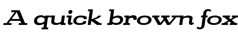 Preview of FONTSPRING DEMO - KateSlabUltraEx800ExBldIt Italic font