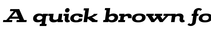 Preview of FONTSPRING DEMO - KateSlabUltraEx900BlkIt Italic font