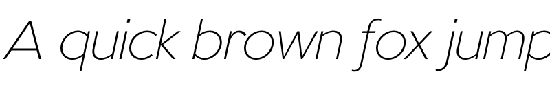 Preview of FONTSPRING DEMO - Keep Calm Light Italic font