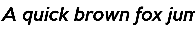 Preview of FONTSPRING DEMO - Keep Calm Medium Italic font