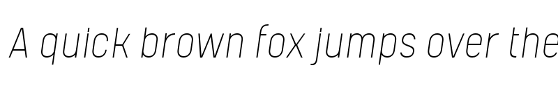 Preview of FONTSPRING DEMO - Kelpt Sans B1 ExtraLight Italic font