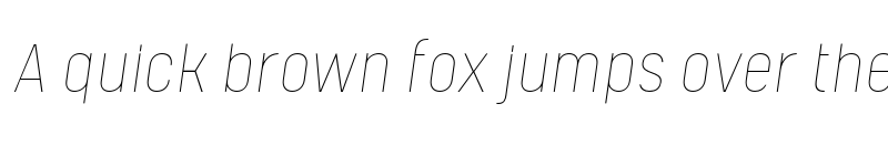 Preview of FONTSPRING DEMO - Kelpt Sans B1 Thin Italic font