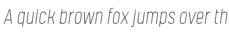 Preview of FONTSPRING DEMO - Kelpt Sans B2 ExtraLight Italic font