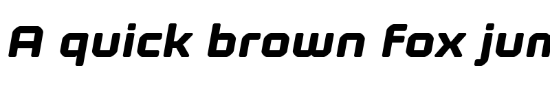 Preview of FONTSPRING DEMO - Kernel Heavy Italic font