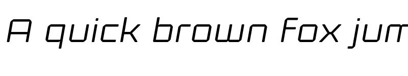 Preview of FONTSPRING DEMO - Kernel Light Italic font