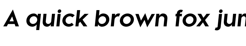 Preview of FONTSPRING DEMO - Kessel 105 Bold Italic font