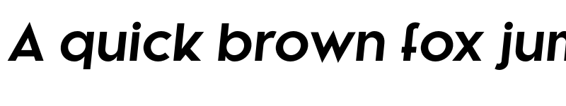 Preview of FONTSPRING DEMO - Kessel 205 Bold Italic font