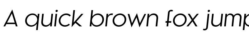 Preview of FONTSPRING DEMO - Kessel 205 Italic font