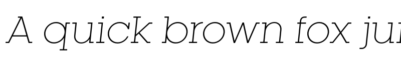 Preview of FONTSPRING DEMO - Kettering 105 Light Italic font