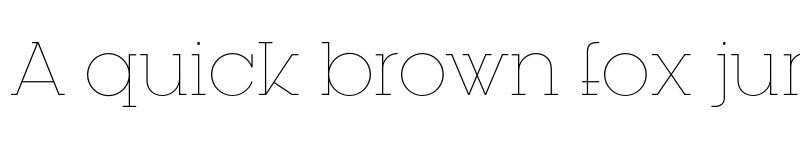 Preview of FONTSPRING DEMO - Kettering 205 Thin Regular font