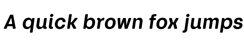 Preview of FONTSPRING DEMO - Keymer Radius Bold Italic font