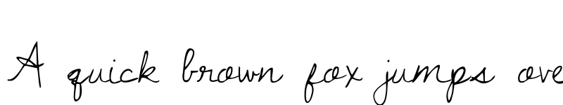 Preview of FONTSPRING DEMO - KG Dawning of a New Day Regular font