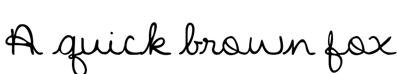 Preview of FONTSPRING DEMO - KG Stars From Our Eyes Regular font