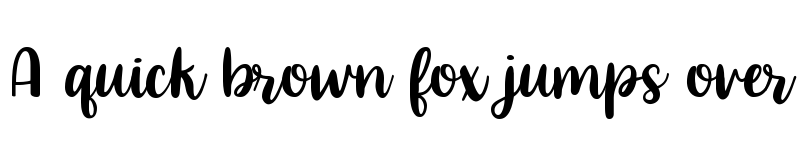 Preview of FONTSPRING DEMO - KG What A Time Regular font