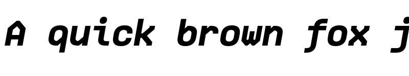 Preview of FONTSPRING DEMO - Ki ExtBd Italic font