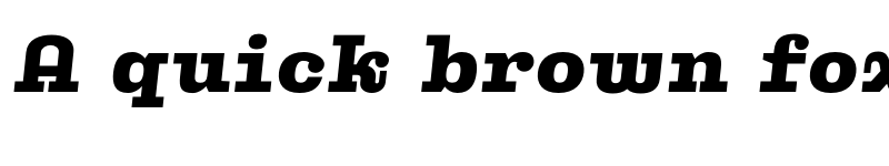 Preview of FONTSPRING DEMO - Kinghorn 205 Heavy Italic font