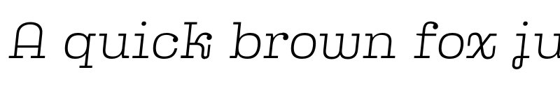 Preview of FONTSPRING DEMO - Kinghorn 205 Thin Italic font