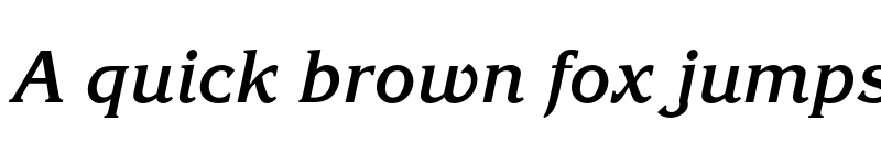 Preview of FONTSPRING DEMO - Kingston Pro Bold Italic font