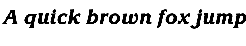 Preview of FONTSPRING DEMO - Kingston Pro Xbold Italic font