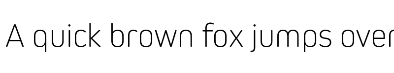 Preview of FONTSPRING DEMO - Kiro ExtraLight Regular font