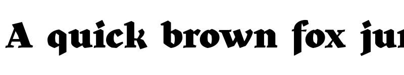 Preview of FONTSPRING DEMO - Kitsch Black Regular font