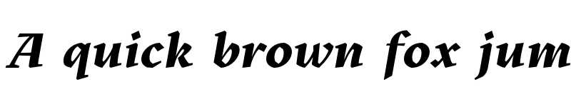 Preview of FONTSPRING DEMO - Kitsch Bold Italic font