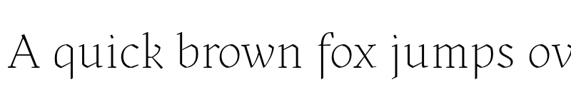 Preview of FONTSPRING DEMO - Kitsch Extralight Regular font