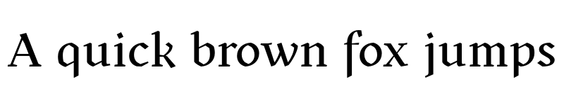 Preview of FONTSPRING DEMO - Kitsch Medium Regular font