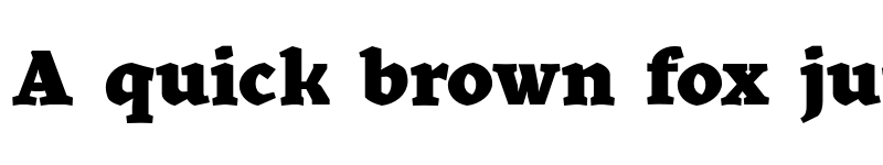 Preview of FONTSPRING DEMO - Kitsch Text Black Regular font