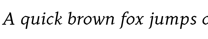 Preview of FONTSPRING DEMO - Kitsch Text Italic font