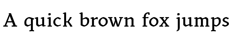 Preview of FONTSPRING DEMO - Kitsch Text Medium Regular font