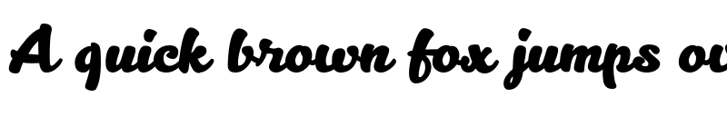 Preview of FONTSPRING DEMO - Kitten Bold font