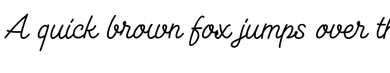 Preview of FONTSPRING DEMO - Kitten Monoline Regular font