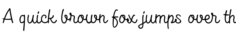 Preview of FONTSPRING DEMO - Kitten Slant Monoline Regular font