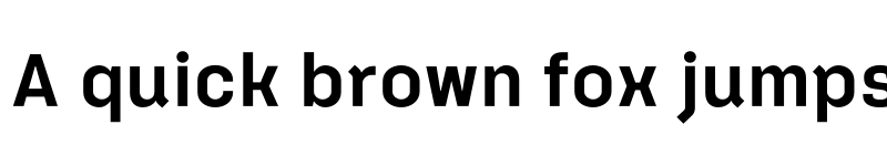 Preview of FONTSPRING DEMO - Klamp 205 Bold font