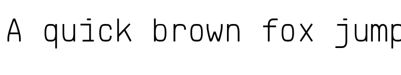 Preview of FONTSPRING DEMO - Klartext Mono Light font