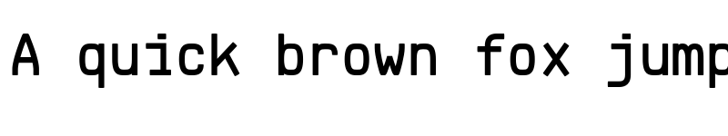 Preview of FONTSPRING DEMO - Klartext Mono Medium font