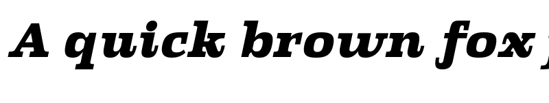 Preview of FONTSPRING DEMO - Klaud Black Italic Regular font