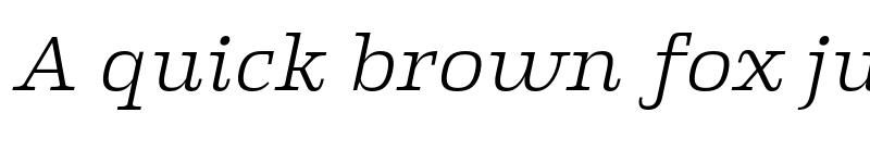 Preview of FONTSPRING DEMO - Klaud Regular Italic Regular font