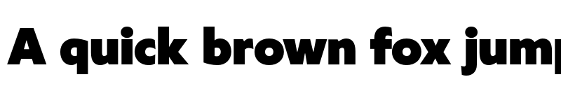 Preview of FONTSPRING DEMO - Klein Black Regular font