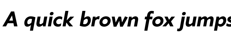 Preview of FONTSPRING DEMO - Klein Bold Italic font